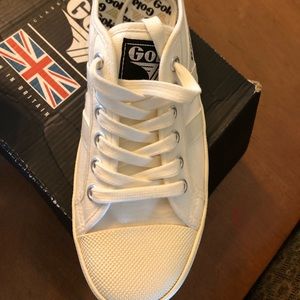 Gola Canvas women’s off white sneakers US size 8